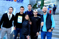 Jaime Morales, Mario Alvarez, Cecilia Martí, Carlos Gómez, Jonathan Sánchez e Isaac Pineda