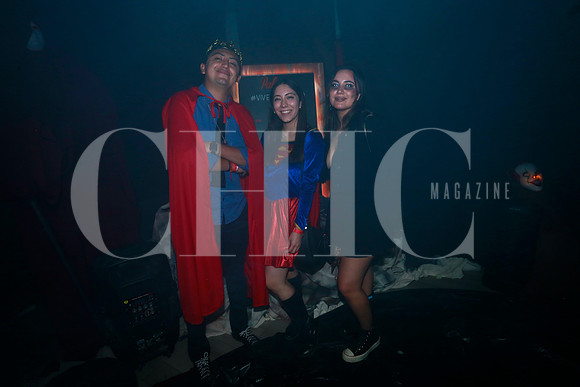 Juan Carlos Leyva, Viridiana García y Elisa Hernández