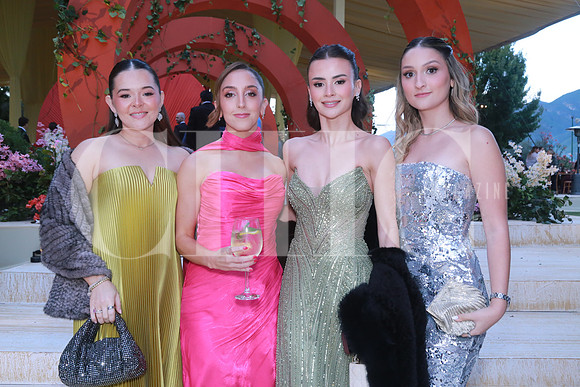 Luz Rubio, Karen Vera, Valeria Méndez y Fernanda Montemayor