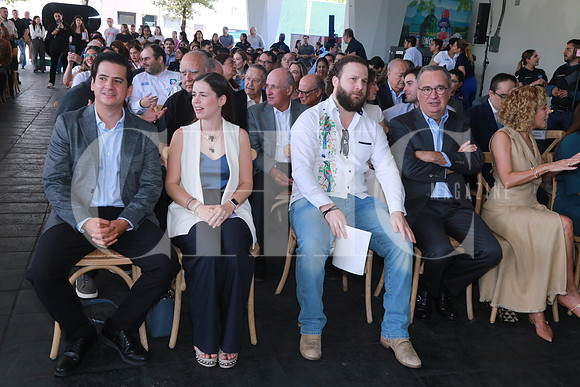 Eugenio Garza, Milarca Fernández, Max Fernández y Álvaro Fernández