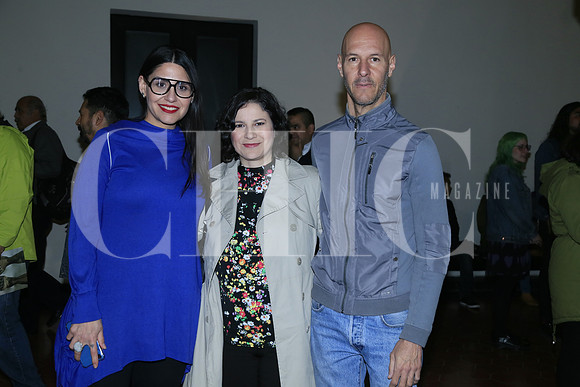 Ninfa Romero, Lucia Lara y Oscar Soto