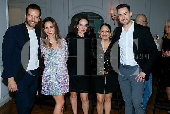 Alain Garres, Tere González, Daniela de los Santos, Gisela Guerrero y Adolfo González