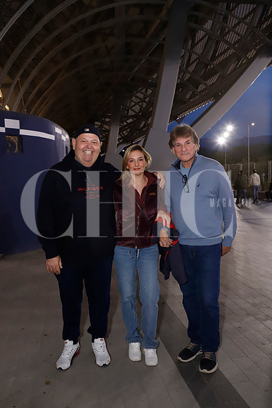 Lalo de la Cruz, Andrea Chapa y Augusto Chapa