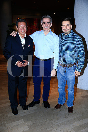 Jorge Romero, Pepe Ramírez y Arturo Casas