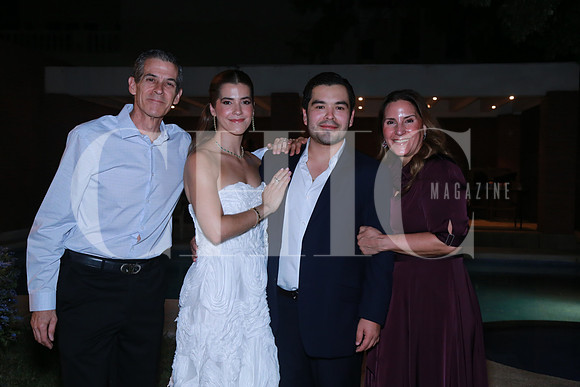 Jose Luis Coindreau, Diana Coindreau, Frnando Noyola y Diana Salinas de Coindreau