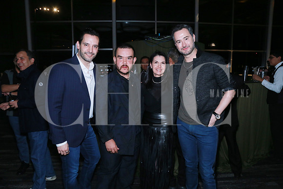 Alain Garres, , Francisco Ramírez, Janet de Wapinsky y Adolfo Treviño