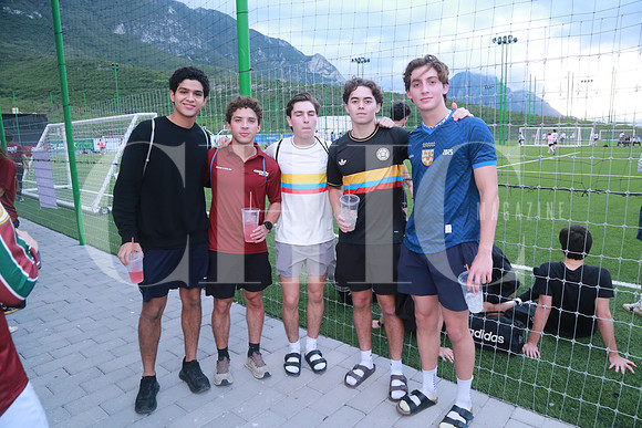Franco Rosales, Juan Carlos Garza T. , Pablo Canavati, Santiago Ruíz y Gustavo Haiek (3)