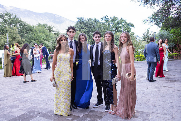 Mónica Sada, Mauricio Treviño Aspen Deems, Pato Elizondo, Valeria Treviño y Sofía Treviño