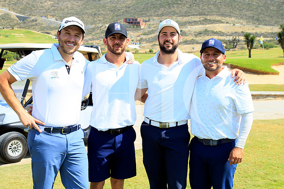 Juan Pablo Drexel, Antonio Garza, Jaime Odriozola y Edgardo Garza