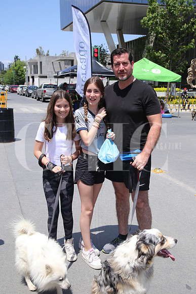Carmina Hurtado, Cordelia Hurtado y Miguel Hurtado