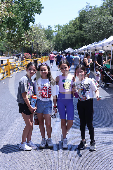 Ana Paola Gonzáez, Bárbara Ferández, Camila Castaño y Galia González