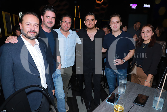César Romero, Pepe Elizalde, Hugo Carrera, Gabriel de la Garza, Federico Bulnes y Andrea Palomo 3