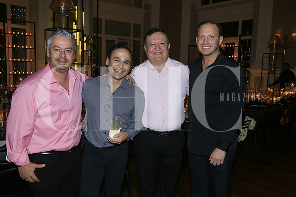 Javier Lozano, Jorge Luis Domene, José Sauceda y Leonardo Ayala