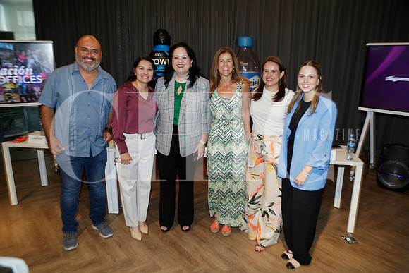 Fernando Galindo, Guillermina Margarita Perales, Eva María Trujillo, Marisa Valdés de Ruíz, Lorena Pérez y Bertha Winterman (2)