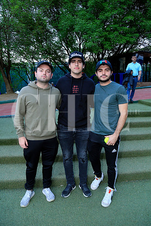 Diego Franco, Emiliano Russek y José Campillo