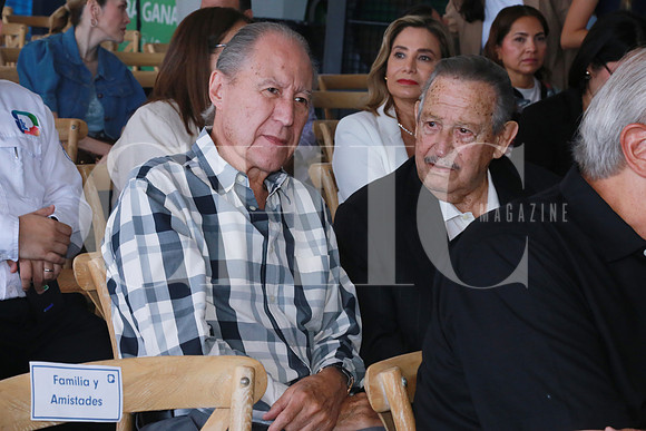 Alberto de la Garza Evia y Delfino Serna