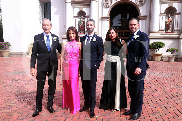 Pedro Rosel, Adriana Tolda, Mateo Rosel, Sukriti Jhon y Pedro Rosel