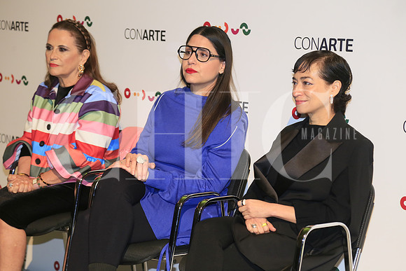 Elvida Lozano de Todd, Ninfa Romero y Sara López