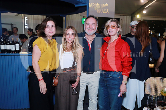 Maru Naranjo, Irene Quiroga, Paul Brunet y Pamela Enriquez