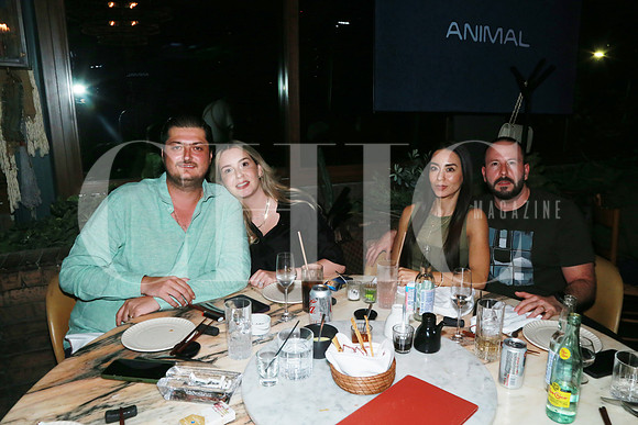 (Rest. Animal) Marcelo Tamez, Luzaly Treviño, Yox Posada y Héctor Treviño (2)