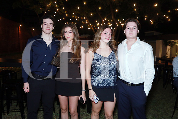 Gabriel De la Fuente, Eva Treviño, Anika Estudillo y Ricardo Cid