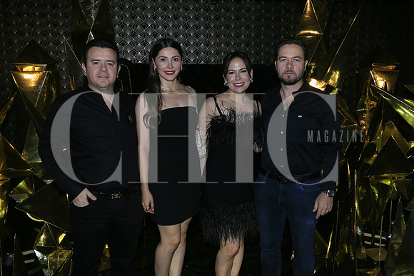 Julian Volando, Iris Gil,Tere Mondragón y Luis Sánchez