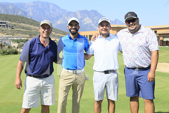 Raúl Perales, Eduardo Davila, Miguel Muñoz y Gerardo González