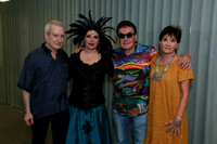 Benjamin Rios, Ivette Olivares, Horacio Sáenz e Irma Reyes de Sáenz