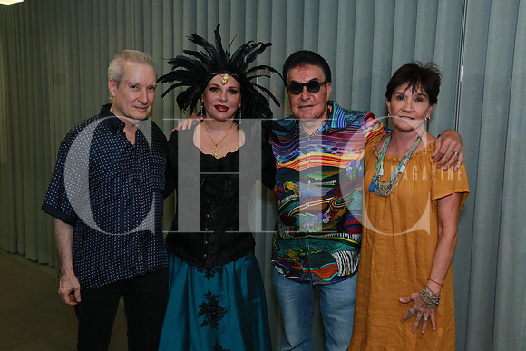 Benjamin Rios, Ivette Olivares, Horacio Sáenz e Irma Reyes de Sáenz