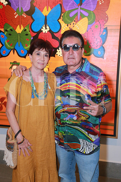 Irma Reyes de Sáenz y Horacio Sáenz