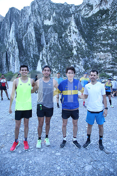 Simón Martínez, Jesús Rady, Patricio Nañez y Gregorio Pinedo