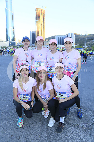 Bertha García, Priscila Mendoza, Marilú García, Itziar de Coss, Caro Bravo, Lilia Harmes y Ana Luisa Rodríguez