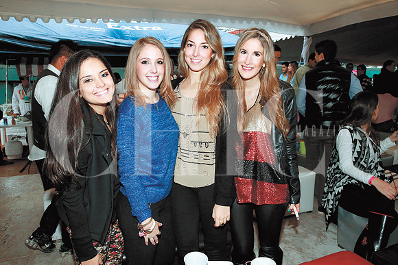 Martha Gudiño, Giselle Álvarez, Cinthia Galarza y Katy Bueno