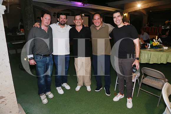 Rufino Salinas, David Villarreal, Paco Zurita, Poncho Guerra y Emilio Porte (2)