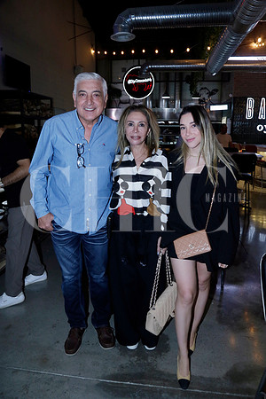 Daniel Lozano, Patricia González y Victoria Lozano