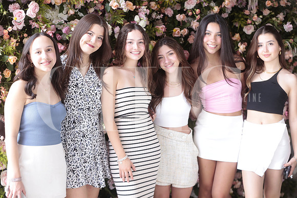 Stephy Gonzalez, America Salinas, Lorenza Martinez, Victoria Cardenas, Karla Villarreal y Victoria Salaburu 2