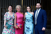 Alejandra García, Sara López, Mónica Cordero y Alfredo Aguilar