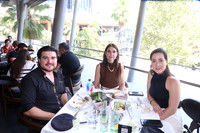 Fortunato Montemayor, Olga de la Garza y Daniela Montemayor