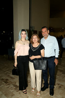 Laura Caballero, María Elena Pimentel y Alberto Caballero