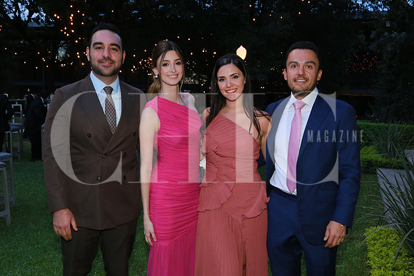 César Isasi, Viviana Echeverria, Ana Sofia Treviño y Ricardo Reimers