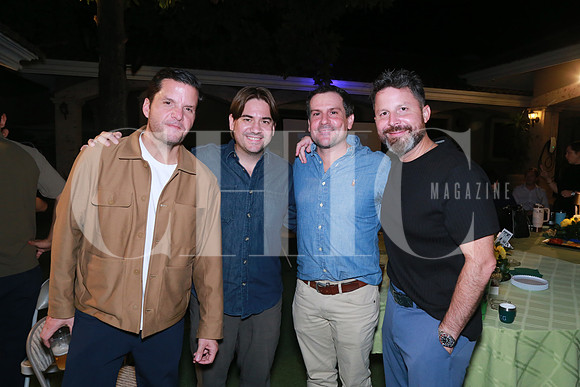 Hernán Treviño, Mauricio Ramos, Eugenio Guerra y Jorge Garza