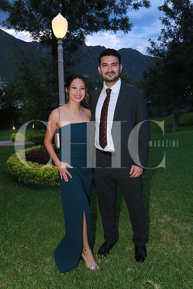 Cynthia Guel y Jorge Porras