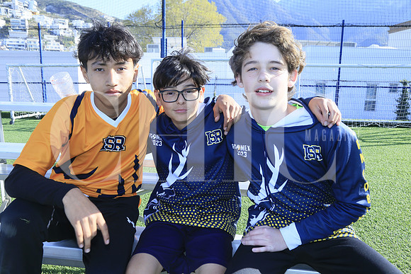 Patricio Sánchez, Rodrígo Martínez y Fernando Salazar