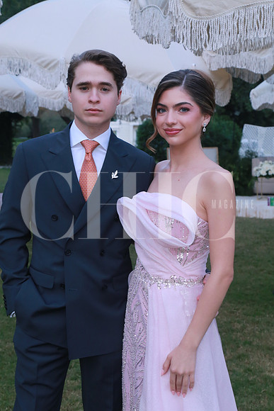 Diego Cantú y Sofia Montalvo