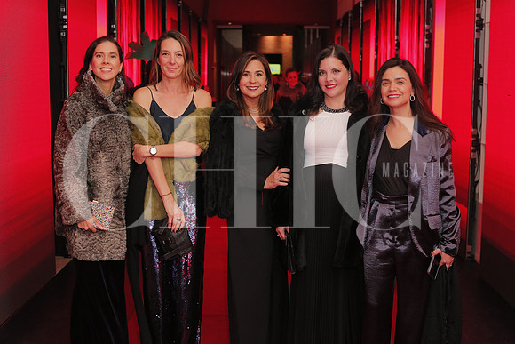Gaby Hernandez, Andrea Asnar, Belinda Falcón, Laura Flores y Ana Gaby de León 1
