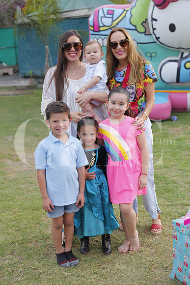 Mariana Villarreal, Maru Calderón, David Sanchez, Milena Perez Salinas, Sebastian Perez Salinas y Ela Bazan 1