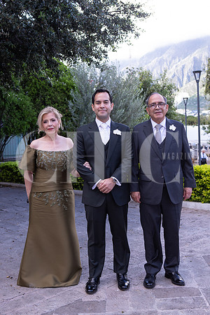 Lizbeth Perez de Gallegos, Jesus Gallegos y Jesus Gallegos