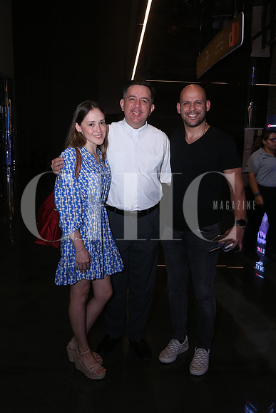 Carolina Rodríguez, Padre Juanco y Guillermo Garza