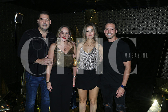 Fabian González, Erika Balboa, Mónica Leal y Carlos Medina