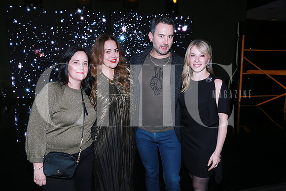 Marcela Welsh, Gretta Villarreal, Adolfo Treviño y Georgina Villarreal